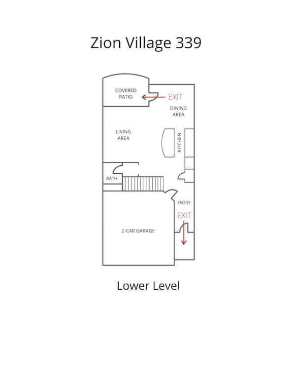 Zion Village 339 3 Bed, 2 And A Half Bath, Game Systems, Mister System, And Community Pool Hurricane Bagian luar foto